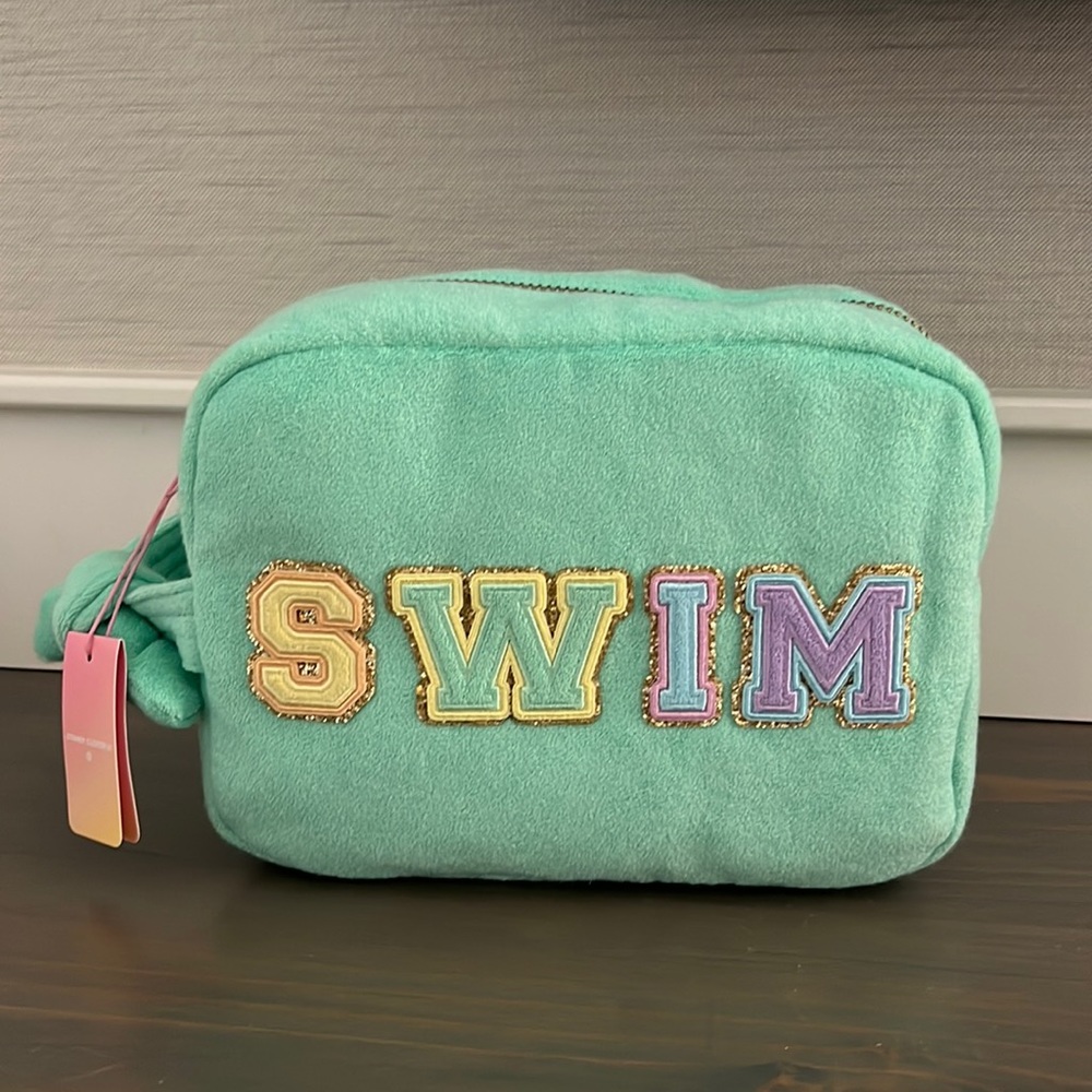 NWT target stoney clover swim terry pouch